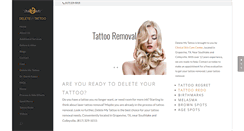 Desktop Screenshot of deletemytattoo.com